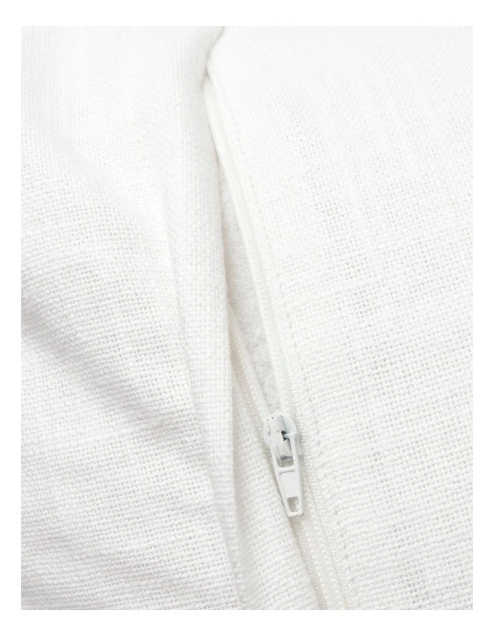 Vue Vega Geometric Embroidered Cushion Terracotta 4 Vue Vega Geometric Embroidered Cushion Terracotta - Image 4