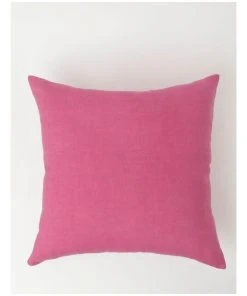 Vue El Blanca Linen Cushion Bubblegum