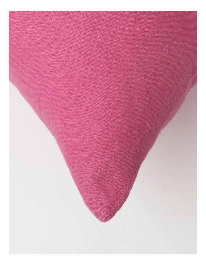 Vue El Blanca Linen Cushion Bubblegum 2 Vue El Blanca Linen Cushion Bubblegum - Image 2