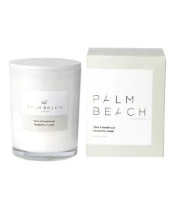 Palm Beach Collection Clove & Sandalwood 850g Scented Soy Deluxe Candle