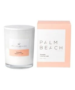 Palm Beach Collection Watermelon 850g Scented Soy Deluxe Candle