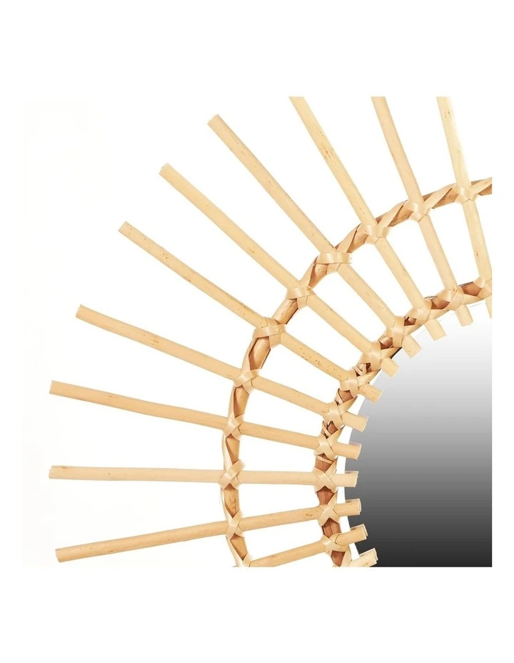 Cooper & Co 58cm Natural Willow Wall Mirror 4 Cooper & Co 58cm Natural Willow Wall Mirror - Image 4