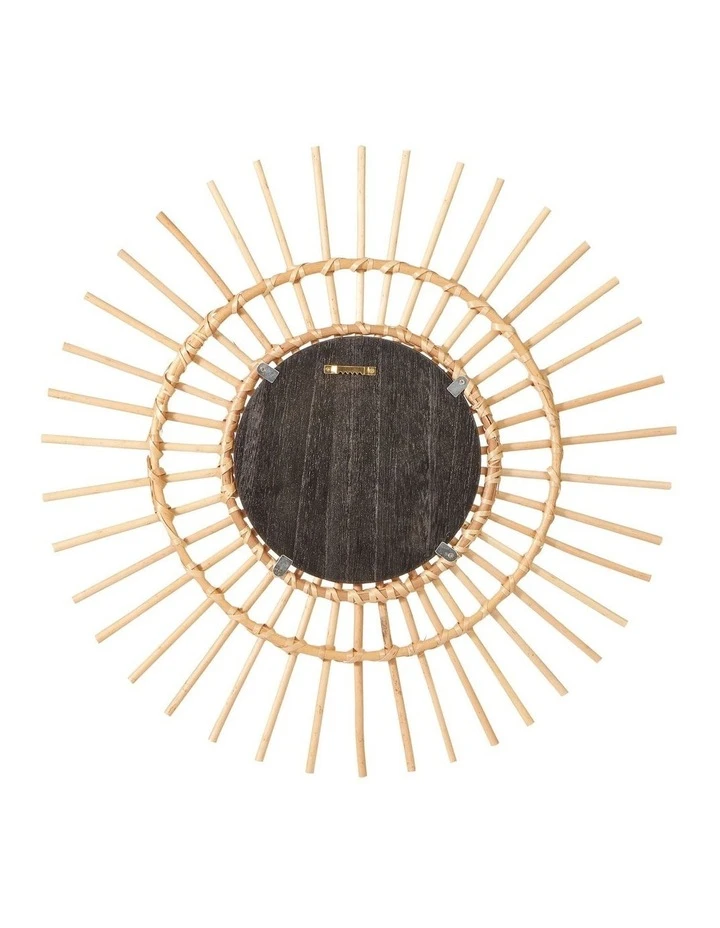 Cooper & Co 58cm Natural Willow Wall Mirror 5 Cooper & Co 58cm Natural Willow Wall Mirror - Image 5