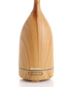 Milano Décor 100ml Ultrasonic Aroma Diffuser Light Wood