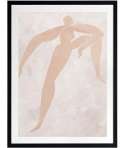 Urban Road Amelie Cut-Out II Print Black Frame