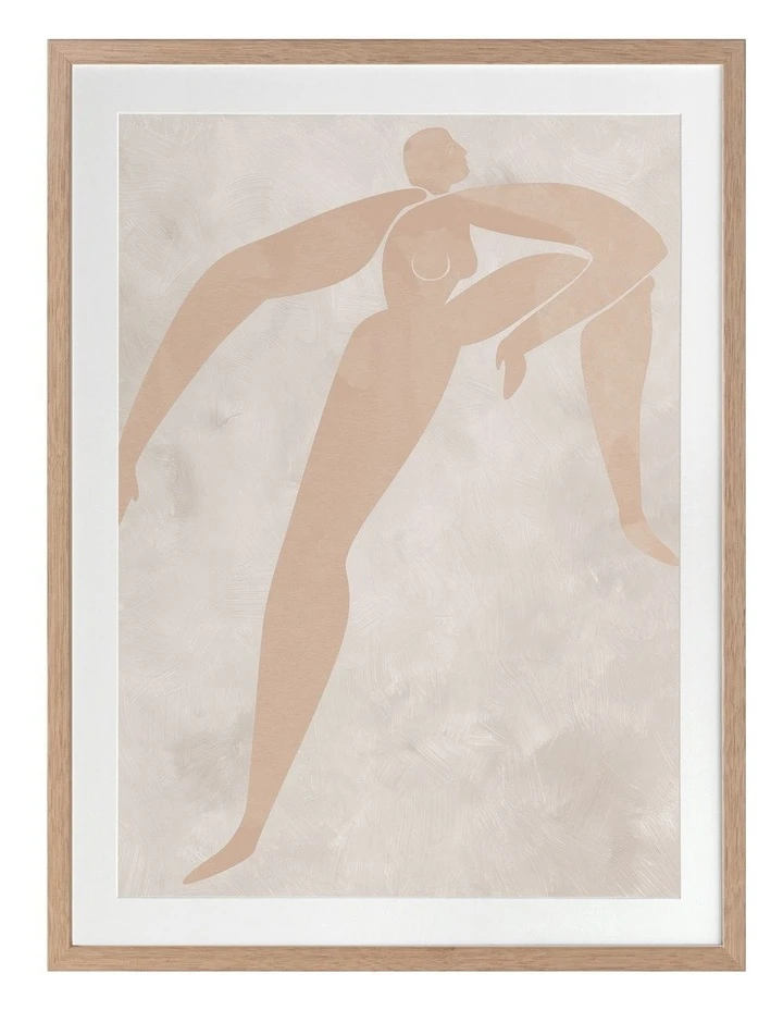 Urban Road Amelie Cut-Out II Print Oak Frame 1 Urban Road Amelie Cut-Out II Print Oak Frame