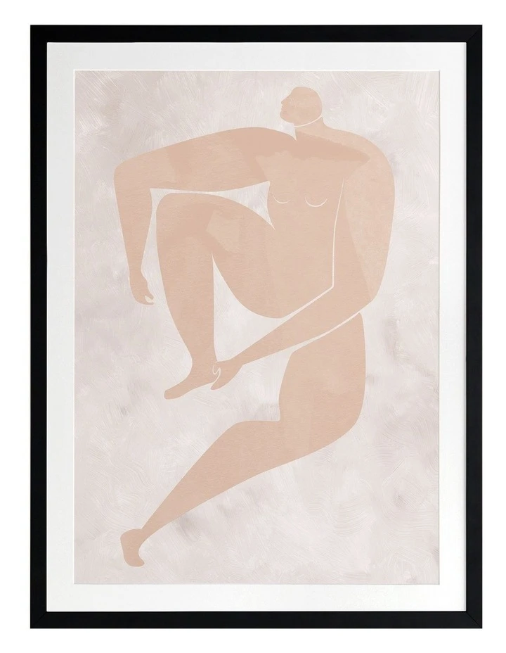 Urban Road Amelie Cut-Out I Print Black Frame 1 Urban Road Amelie Cut-Out I Print Black Frame