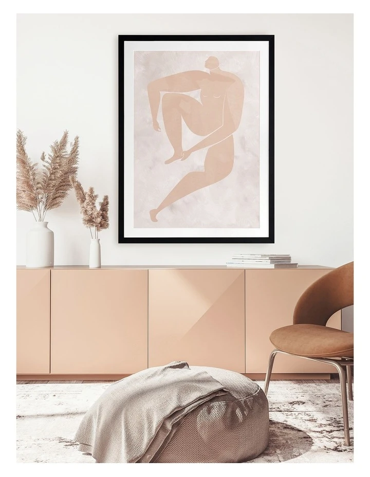 Urban Road Amelie Cut-Out I Print Black Frame 2 Urban Road Amelie Cut-Out I Print Black Frame - Image 2