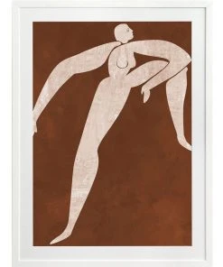 Urban Road Caroline Cut-Out II Print White Frame