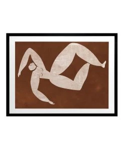 Urban Road Caroline Cut-Out III Print Black Frame