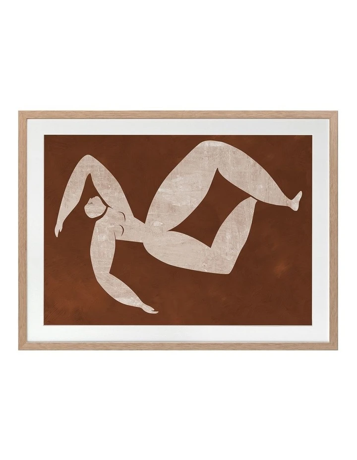 Urban Road Caroline Cut-Out III Print Oak Frame 1 Urban Road Caroline Cut-Out III Print Oak Frame