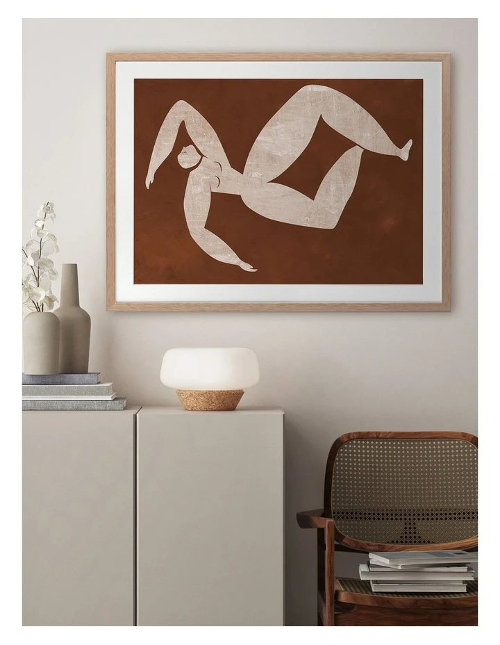 Urban Road Caroline Cut-Out III Print Oak Frame 2 Urban Road Caroline Cut-Out III Print Oak Frame - Image 2