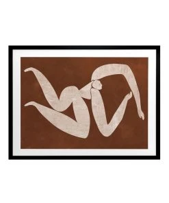 Urban Road Caroline Cut-Out IV Print Black Frame