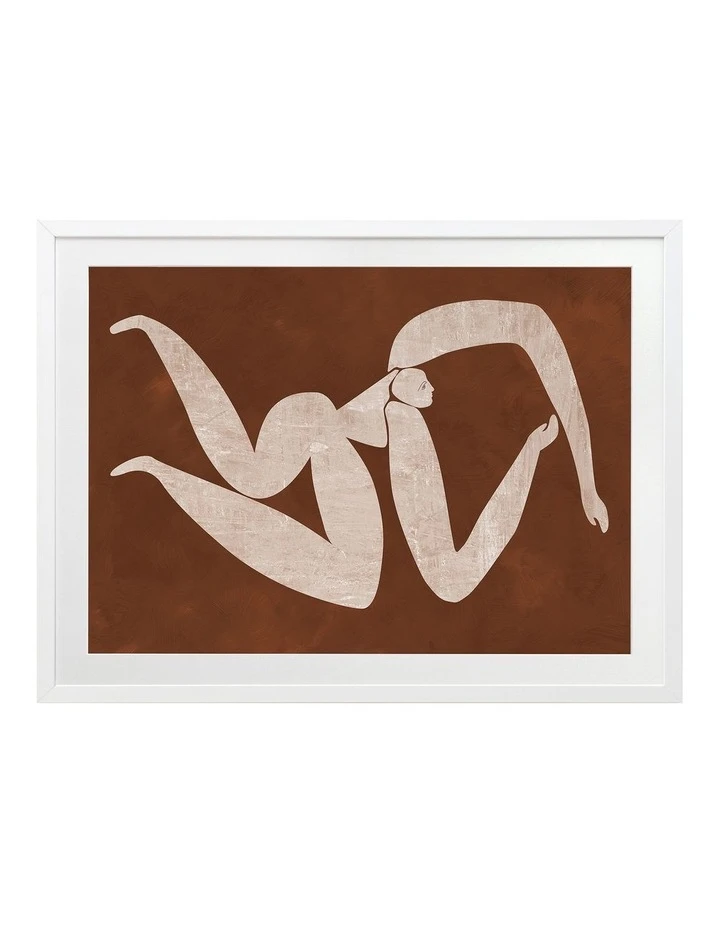 Urban Road Caroline Cut-Out IV Print White Frame 1 Urban Road Caroline Cut-Out IV Print White Frame