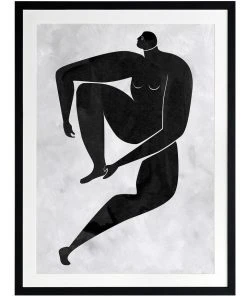 Urban Road Lydia Cut-Out I Print Black Frame