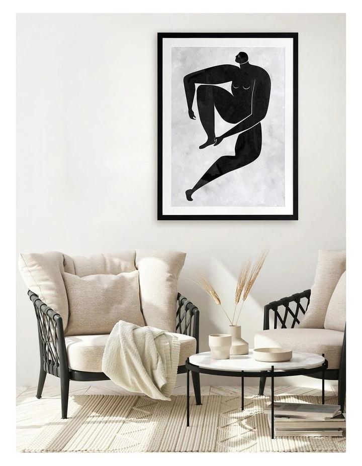 Urban Road Lydia Cut-Out I Print Black Frame 2 Urban Road Lydia Cut-Out I Print Black Frame - Image 2