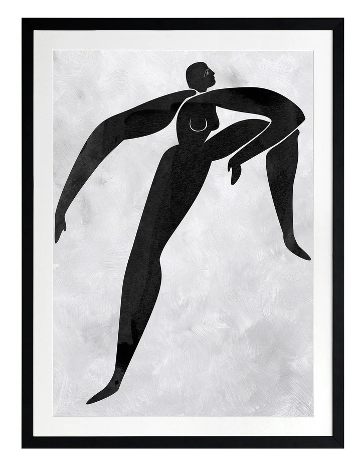 Urban Road Lydia Cut-Out II Print Black Frame 1 Urban Road Lydia Cut-Out II Print Black Frame