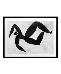 Urban Road Lydia Cut-Out III Print Black Frame