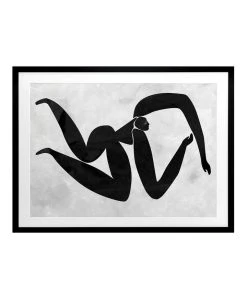 Urban Road Lydia Cut-Out IV Print Black Frame