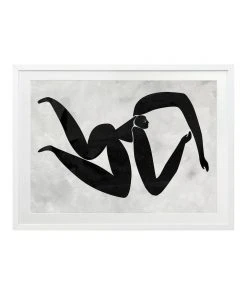 Urban Road Lydia Cut-Out IV Print White Frame