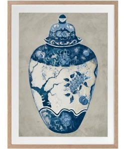 Urban Road Orient I Print Oak Frame