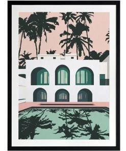 Urban Road Real Housewives Print Black Frame