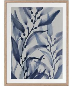 Urban Road Shelter Island I Print Oak Frame