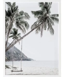 Urban Road Swing Life Away Print White Frame