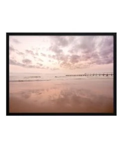 Urban Road The Pier Print Black Frame
