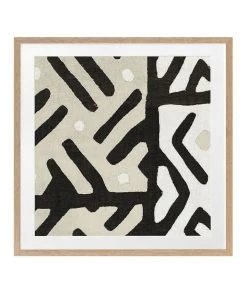 Urban Road Long Island II Print Oak Frame