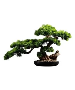 Vicky Yao Artificial Bonsai Arrangement with Real Tree Trunk