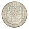 Rug Culture Avenue 704 Silver Round Rug