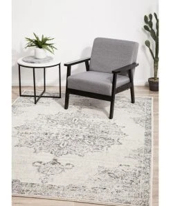 Rug Culture Chrome Rita Silver Rug -The Shine Nook Sales Store 838362790 4 720x928