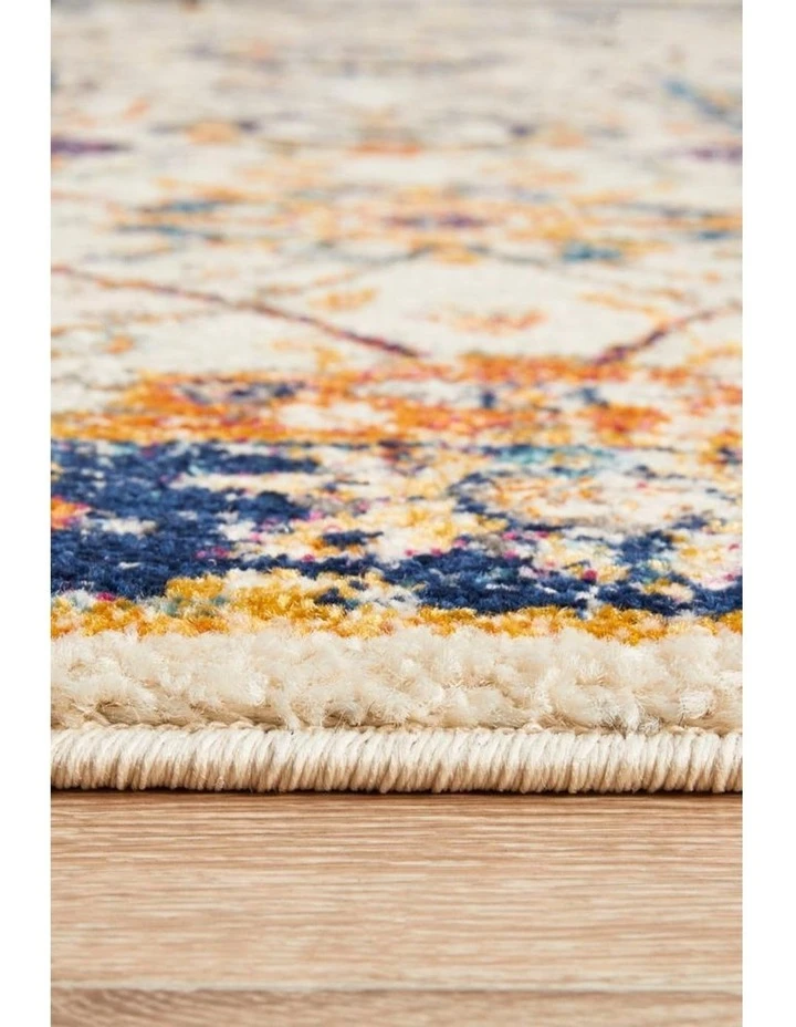 Rug Culture Evoke Peacock Ivory Transitional Rug 7 Rug Culture Evoke Peacock Ivory Transitional Rug - Image 7