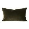 Aura Home Luxury Velvet Rectangle Cushion in Khaki