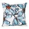 Bromley Flowers Cushion Blue