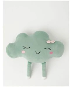 Milkshake Happy Cloud Cushion Sage