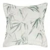 Grace by Linen House Bamboo Florette Cushion Sage