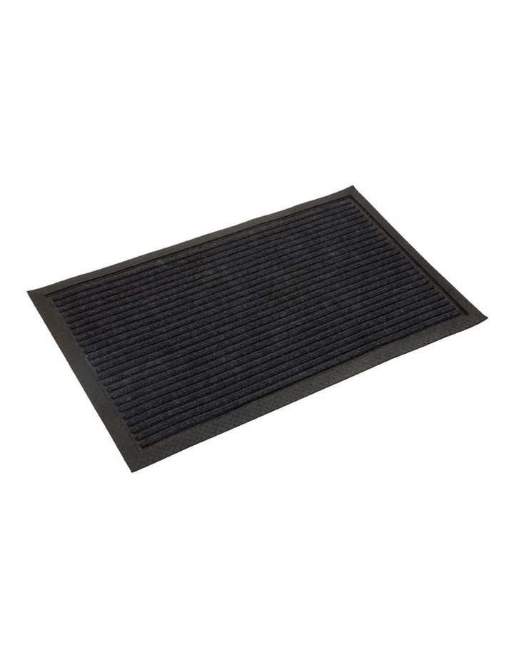 Fab Habitat Daro Charcoal Polypropylene Doormat 60x90cm 1 Fab Habitat Daro Charcoal Polypropylene Doormat 60x90cm
