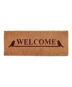 Fab Habitat Welcome Coir Doormat 45x75 cm