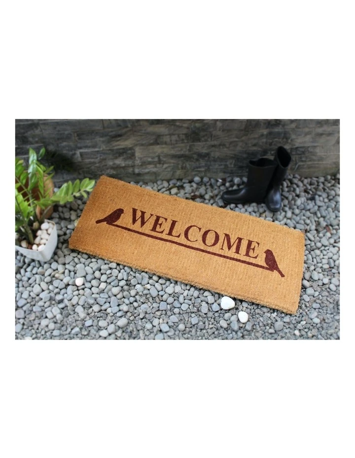 Fab Habitat Welcome Coir Doormat 45x75 cm 3 Fab Habitat Welcome Coir Doormat 45x75 cm - Image 3
