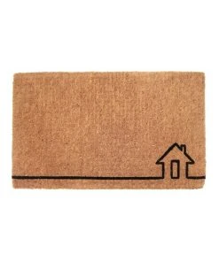 Fab Habitat 45x75cm Ghar Natural 100% Coir Doormat