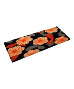Fab Habitat Floral PVC Backed Coir Doormat 45x75 cm -The Shine Nook Sales Store 840966130 3 720x928
