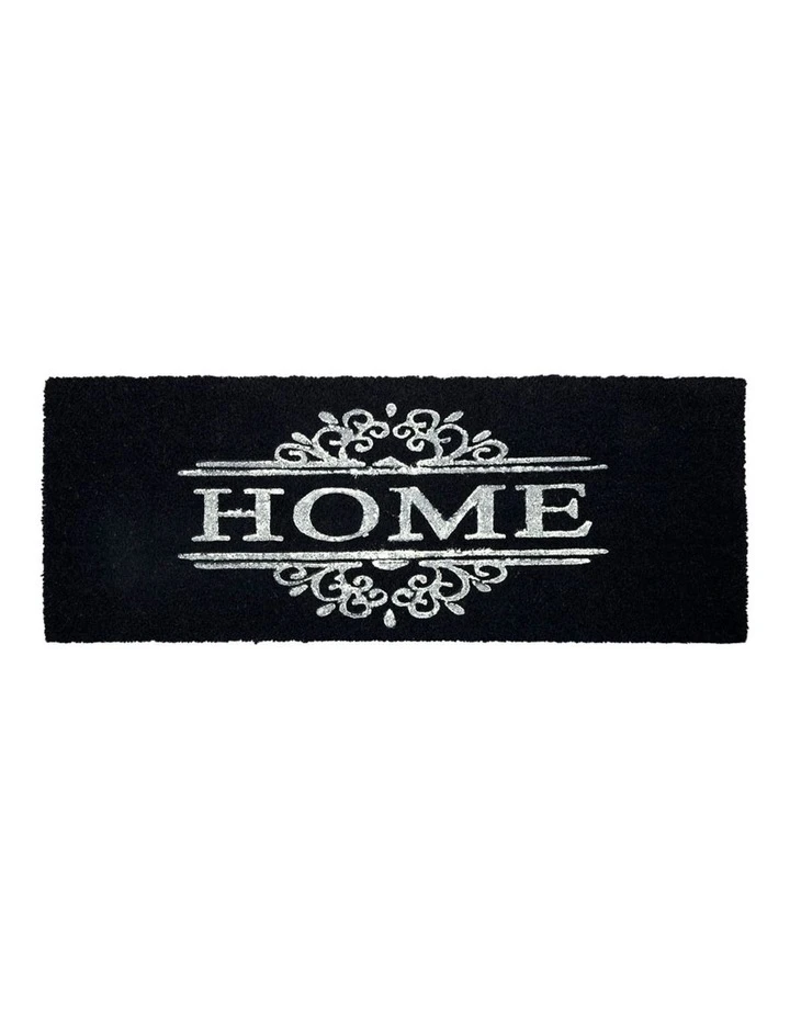 Fab Habitat Home Dark Grey PVC Backed Coir Doormat 60x90 cm 1 Fab Habitat Home Dark Grey PVC Backed Coir Doormat 60x90 cm