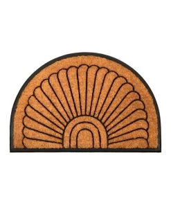 Fab Habitat 60x90 cm Kochi Half Round Rubber and Coir Doormat 5 Fab Habitat 60x90 cm Kochi Half Round Rubber and Coir Doormat -The Shine Nook Sales Store 840968650 1 1 720x928