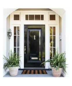 Fab Habitat Diamond PVC Backed Coir Doormat 60x90 cm -The Shine Nook Sales Store 840969550 6 1 720x928