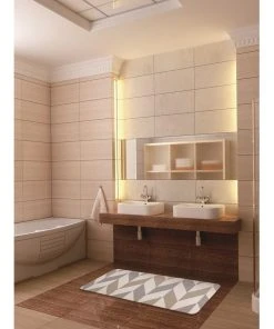 Fab Habitat 120x44cm Herringbone Gainsboro Kitchen Mat -The Shine Nook Sales Store 840970000 6 720x928