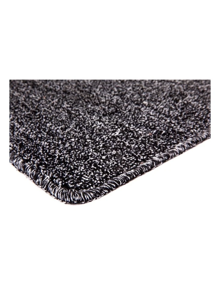 Fab Habitat Non slip mat Polycot Black 60x180cms 2 Fab Habitat Non slip mat Polycot Black 60x180cms - Image 2
