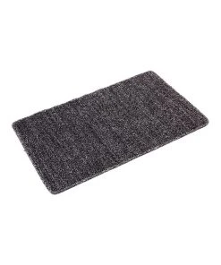 Fab Habitat Non slip mat Polycot Black 50x80cms -The Shine Nook Sales Store 840970810 2 1 720x928