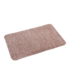Fab Habitat Non slip mat Polycot Beige 60x180cms